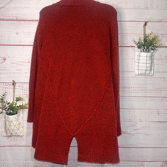 Kaari Blue | Rust Turtleneck Sweater | Small - Picture 3 of 3